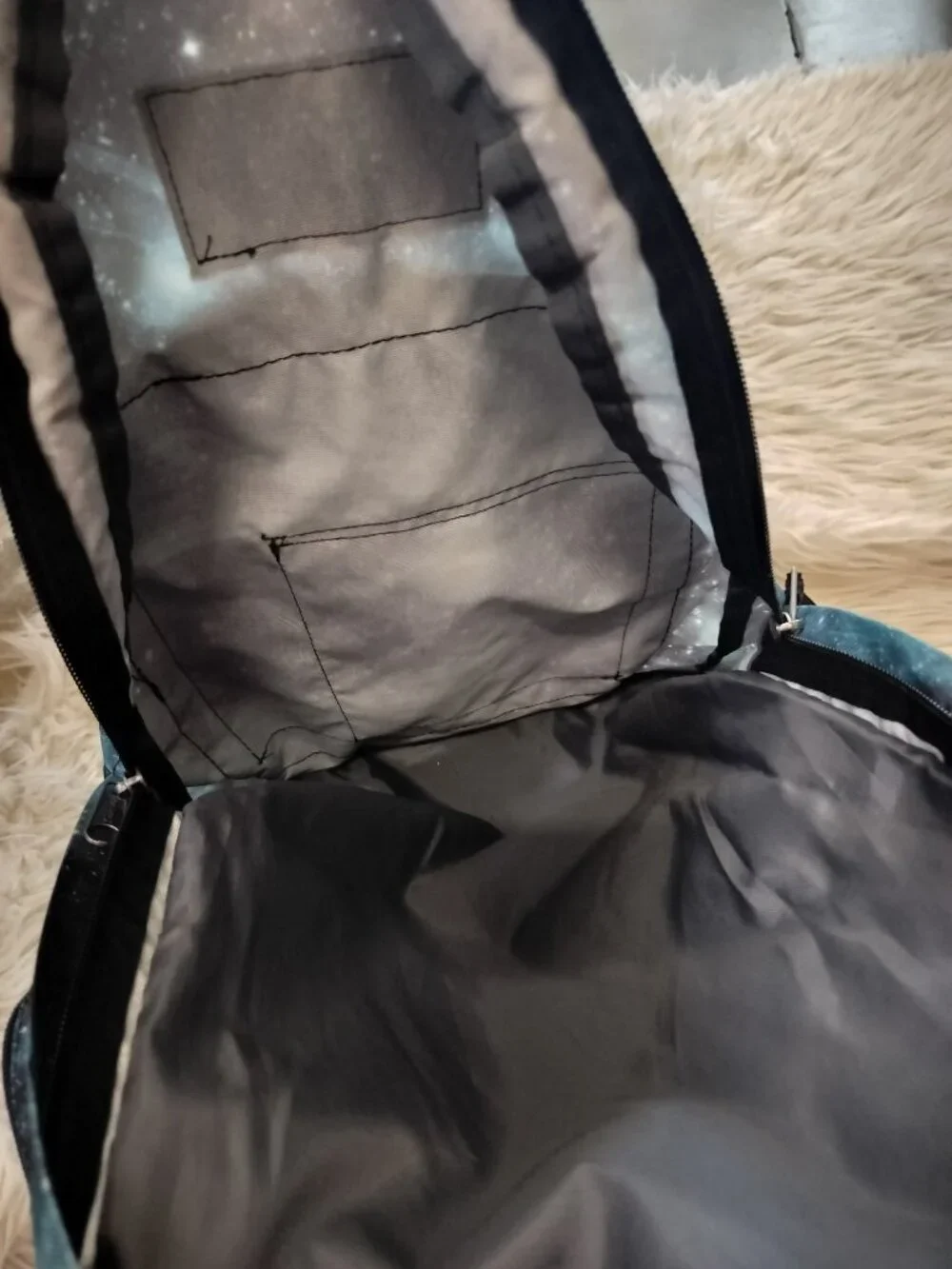 Jansport Trans Galaxy Cosmic Space 7 Pocket Backpack